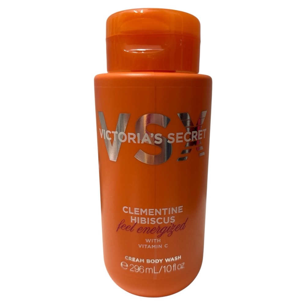 NWT VICTORIA’S SECRET CLEMENTINE HIBISCUS FEEL ENERGIZED CREAM BODY WASH